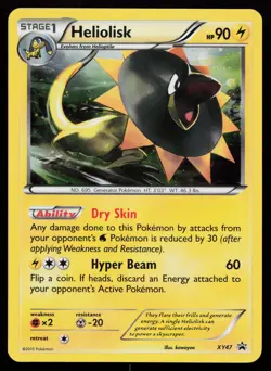 Heliolisk XY47 Promo XY Promos Pokemon Card - Image 1