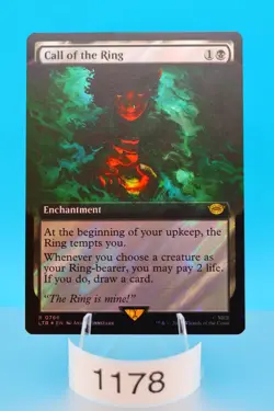 MTG Call of the Ring (Extended Art) (Surge Foil) Universes Beyond LOTR #766 - Image 1