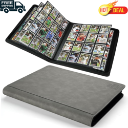 Premium Ringless Trading Card Binder 1024 Capacity 16 Side-Loading Pockets - Image 1