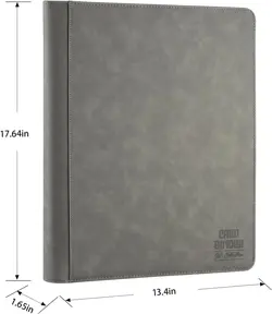 Premium Ringless Trading Card Binder 1024 Capacity 16 Side-Loading Pockets - Image 3