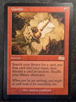Gamble - Urza's Saga (MTG) - Image 1
