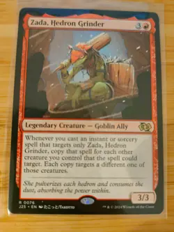 MTG Zada, Hedron Grinder 0076 J25 Foundations M/NM Free UK P&P - Image 1