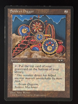 MTG - Soldevi Digger - LP - Alliances #174 - Rare - EN - REG - Image 1