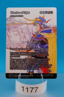MTG Warrior of Light - Jodah, the Unifier (Showcase) Final Fantasy Regular #17 - Image 1