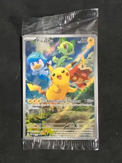 Pikachu #27 SEALED Pokemon TCG Black Star Promo Near Mint Paldea Evolved ETB 027 - Image 1