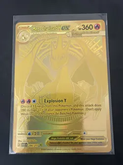 Mega Charizard Y EX 294/217 Gold Hyper Rare, Ascended Heroes, Pokemon TCG (NM) - Image 1