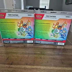 Pokemon First Partner Illustration Collection Series 1 Box Sealed lot of 2. - Image 2