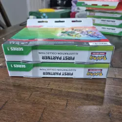Pokemon First Partner Illustration Collection Series 1 Box Sealed lot of 2. - Image 5