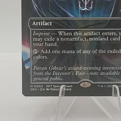 Chrome Mox (borderless) M/NM Magic: The Gathering MTG Special Guests - Image 3