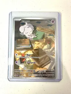 Pokemon TCG Espurr 095/088 Illustration Rare Perfect Order NM - Image 1
