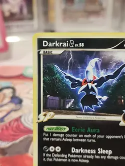 Pokemon 2009 Darkrai G 3/111 Rising Rivals Reverse Holo LP - Image 3