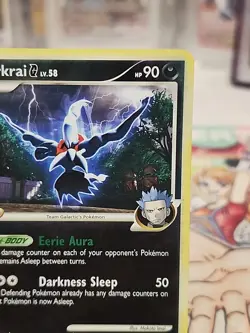 Pokemon 2009 Darkrai G 3/111 Rising Rivals Reverse Holo LP - Image 4