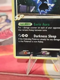 Pokemon 2009 Darkrai G 3/111 Rising Rivals Reverse Holo LP - Image 5