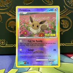 The Pokemon Company Eevee 62/100 Majestic Dawn Reverse Holo Common 2008 60 HP - Image 1