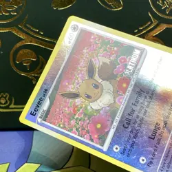 The Pokemon Company Eevee 62/100 Majestic Dawn Reverse Holo Common 2008 60 HP - Image 3