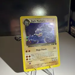 Pokemon TCG Dark Machamp 10/82 Team Rocket Holo DMG - Image 3