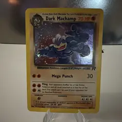Pokemon TCG Dark Machamp 10/82 Team Rocket Holo DMG - Image 4