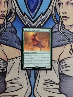 1x Wayward Swordtooth - NM/M LCC MTG Magic - Image 1