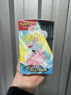 Pokemon Journey Together Enhanced Booster Box Damaged Packaging Sealed TCG - Image 5