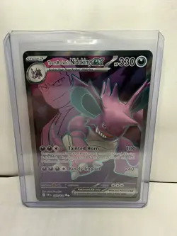 Team Rocket's Nidoking ex #216/182 SV10: Destined Rivals Pokemon - Image 1