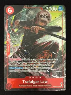 Trafalgar Law (PRB02-002) (Alternate Art) - (PB-02) - One Piece - Image 1