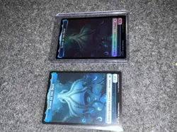 MTG Foundations Scion of the Deep/ Koma's Coil Token 2 Card Lot 1 Foil 1 Non - Image 4