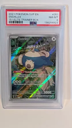 Snorlax 051 Sv: Scarlet & Violet Promo Cards Holo - Image 1