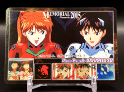 SORYU ASUKA LANGLEY SHINJI Neon Genesis Evangelion Cards TCG Japanese Anime 25 - Image 1