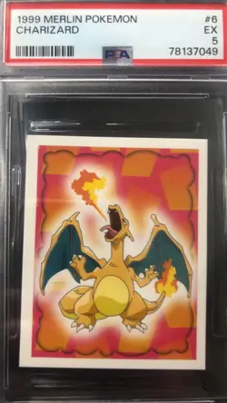 Charizard 1999 Merlin Pokemon - Image 1
