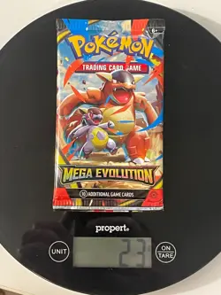 (HEAVY)🔥 23g Pokemon TCG Mega Evolution Booster Pack Factory Sealed✅ - Image 1