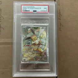 PSA 9 2025 Prismatic Evolutions ETB Sealed Eevee Pokemon Promo - Image 3
