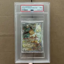 PSA 9 2025 Prismatic Evolutions ETB Sealed Eevee Pokemon Promo - Image 5