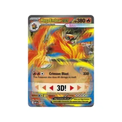 Pokemon Mega Evolution Ascended Heroes Mega Emboar ex Box Factory Sealed - Image 2
