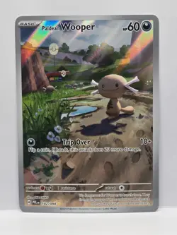 Paldean Wooper 102/094 Full Art Pokemon TCG VLP - Image 1