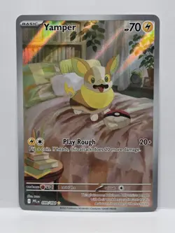 Yamper 99/94 Full Art Pokemon TCG Phantasmal Flames NM - Image 1