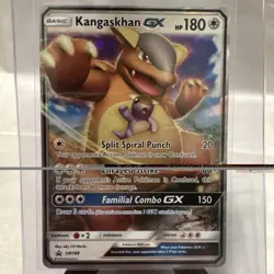 Pokemon TCG Kangaskhan GX SM Black Star Promo SM188 Promo NM - Image 1