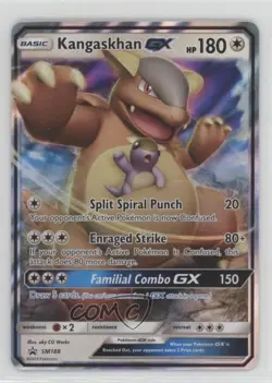 Kangaskhan GX Pokemon Sun & Moon Black Star Promo #SM188 - Image 1