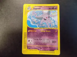 Pokemon TCG | Espeon H9/147 | Aquapolis Holo Rare | Moderately Played - Image 1