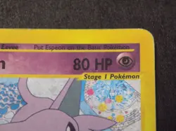 Pokemon TCG | Espeon H9/147 | Aquapolis Holo Rare | Moderately Played - Image 4