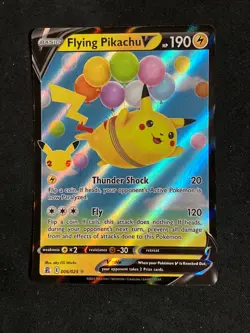 Flying Pikachu V - Celebrations 06/25 - Pokemon 25th Anniversary - English 2021 - Image 1
