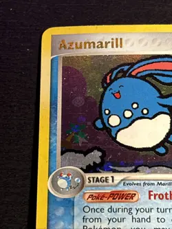 Azumarill 1/109 Pokemon Team Rocket Returns Reverse Holo Foil STAMPED Card LP - Image 2