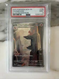 Pokemon TCG Charmeleon Scarlet Violet-151 Illustration Rare Card 169/165 - Image 1