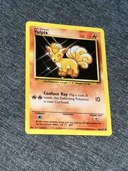 VULPIX - 68/102 - Base - Pokemon Card - MP - Image 1
