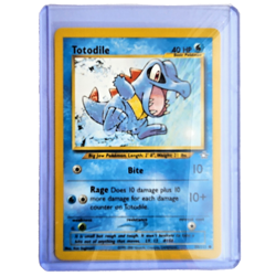 Totodile 80/111 Pokemon TCG Neo Genesis NM Vintage 2000 Card - Image 1