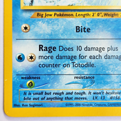 Totodile 80/111 Pokemon TCG Neo Genesis NM Vintage 2000 Card - Image 5