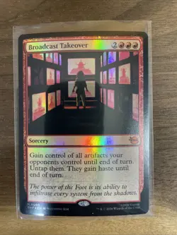 Broadcast Takeover Teenage Mutant Ninja Turtles Foil - Image 1