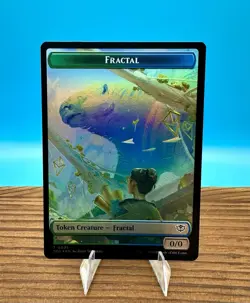 Fractal (5) Pest (9) Double-sided Token Strixhaven: School of Mages Foil, MTG - Image 1
