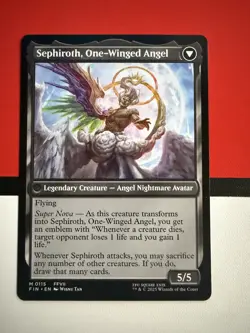 Magic the Gathering: Sephiroth Fabled Soldier M 0115 FIN NM - Image 2