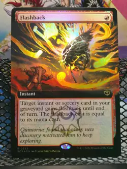 Flashback (Extended Art) [SOS - 333] - NM [Foil] TCG MTG - Image 1