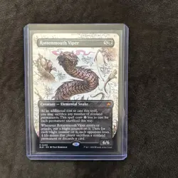 Rottenmouth Viper (Borderless) Bloomburrow Regular - Image 1